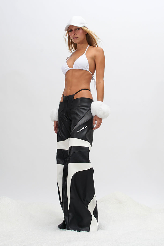 OVERSIZE MOTO THONG PANTS